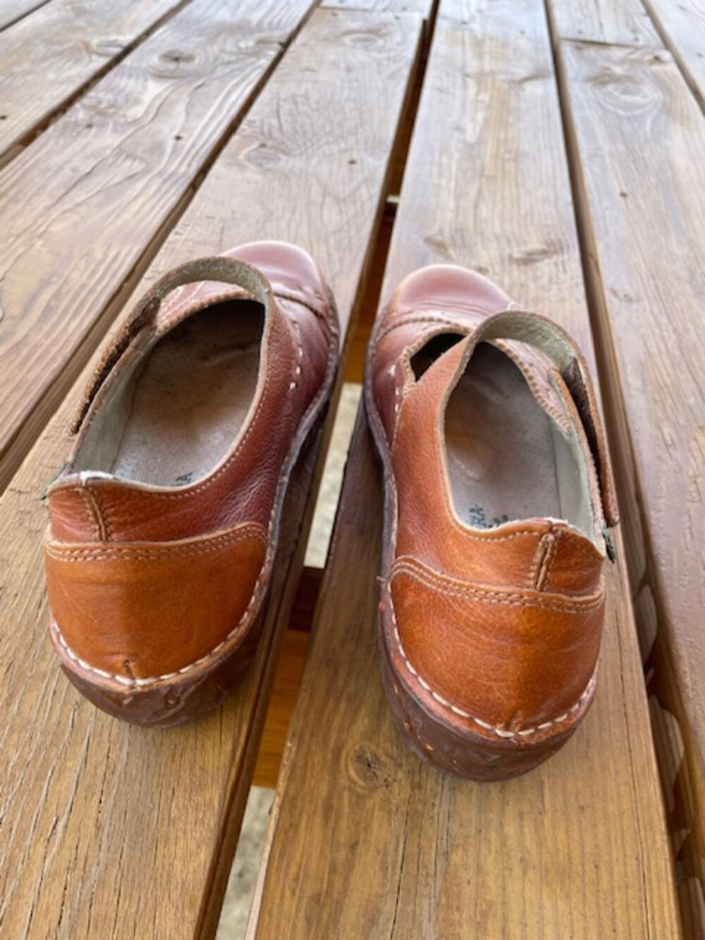 El Naturalista Mary Jane tan shoes. Womens Size 9 - Picture 5 of 8